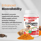 Fortified Curcumin + Piperine 60 Vcaps