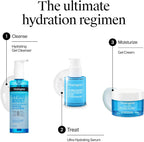 Hydro Boost Gel Cream Face Moisturizer - Oil-Free Facial Cream with Hyaluronic Acid for Dry Skin - Lightweight, Non-Comedogenic Daily Hydrating Formula, 47Ml