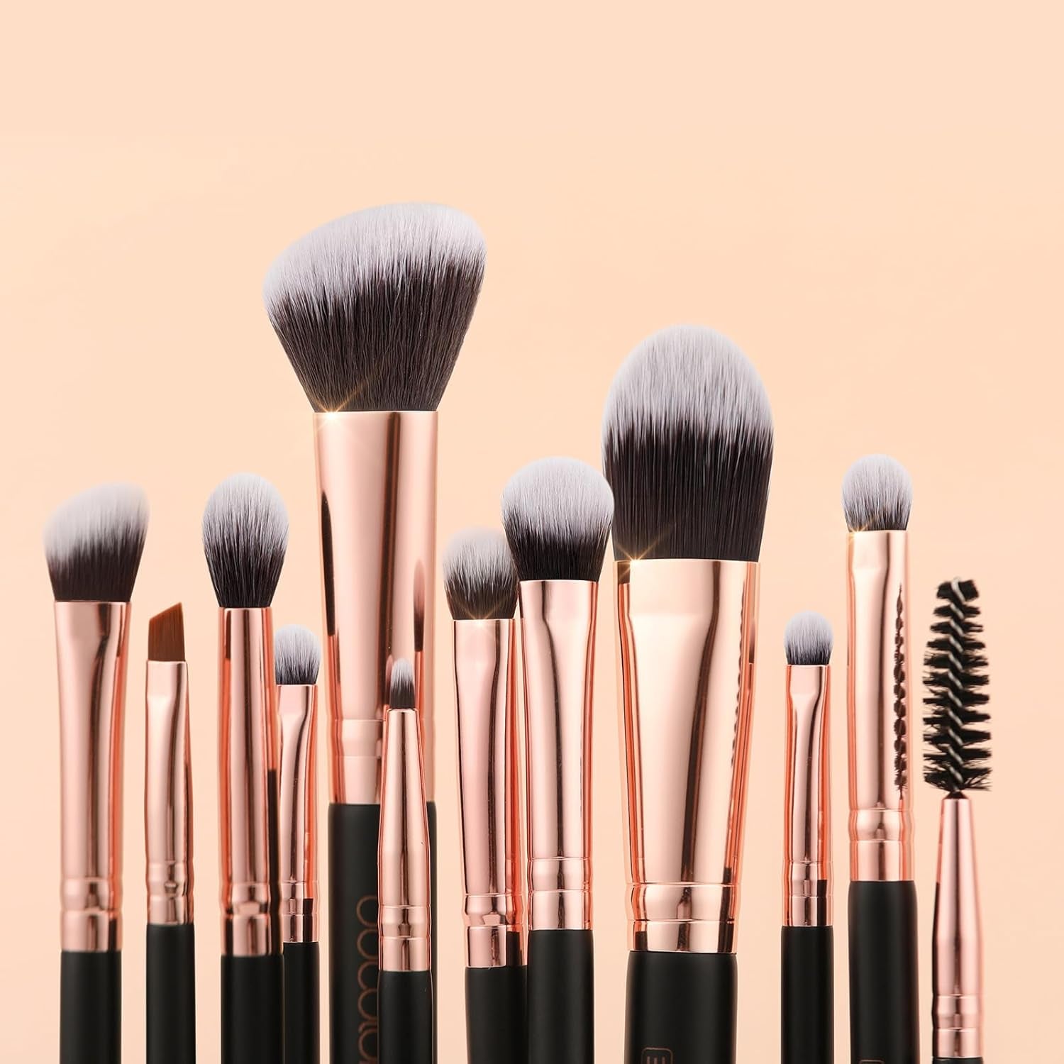 Makeup Brushes 6Pieces Double Sided Makeup Brushes Set Professional Foundation Eyeshadow Travel Make up Brushes Kits