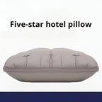 5-Star Hotel Luxury Style Pillows, 19×29 Inch 990G, Ultra-Soft and Fluffy Pillow Core Usable in All Seasons, Deep Sleep Neck Support, Hypoallergenic Polyester Fiber Pillowcase, Suitable for Side Sleeping, Supine Sleeping, Prone Sleeping