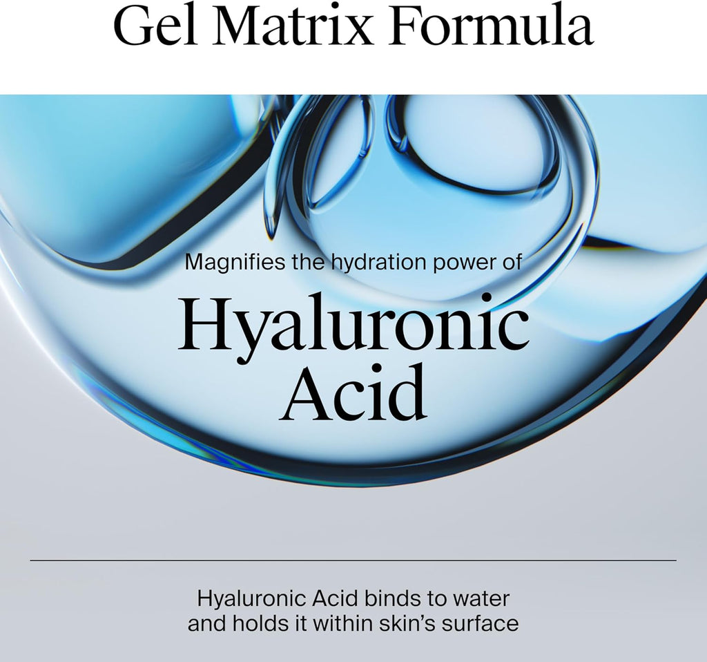 Hydro Boost Gel Cream Face Moisturizer - Oil-Free Facial Cream with Hyaluronic Acid for Dry Skin - Lightweight, Non-Comedogenic Daily Hydrating Formula, 47Ml