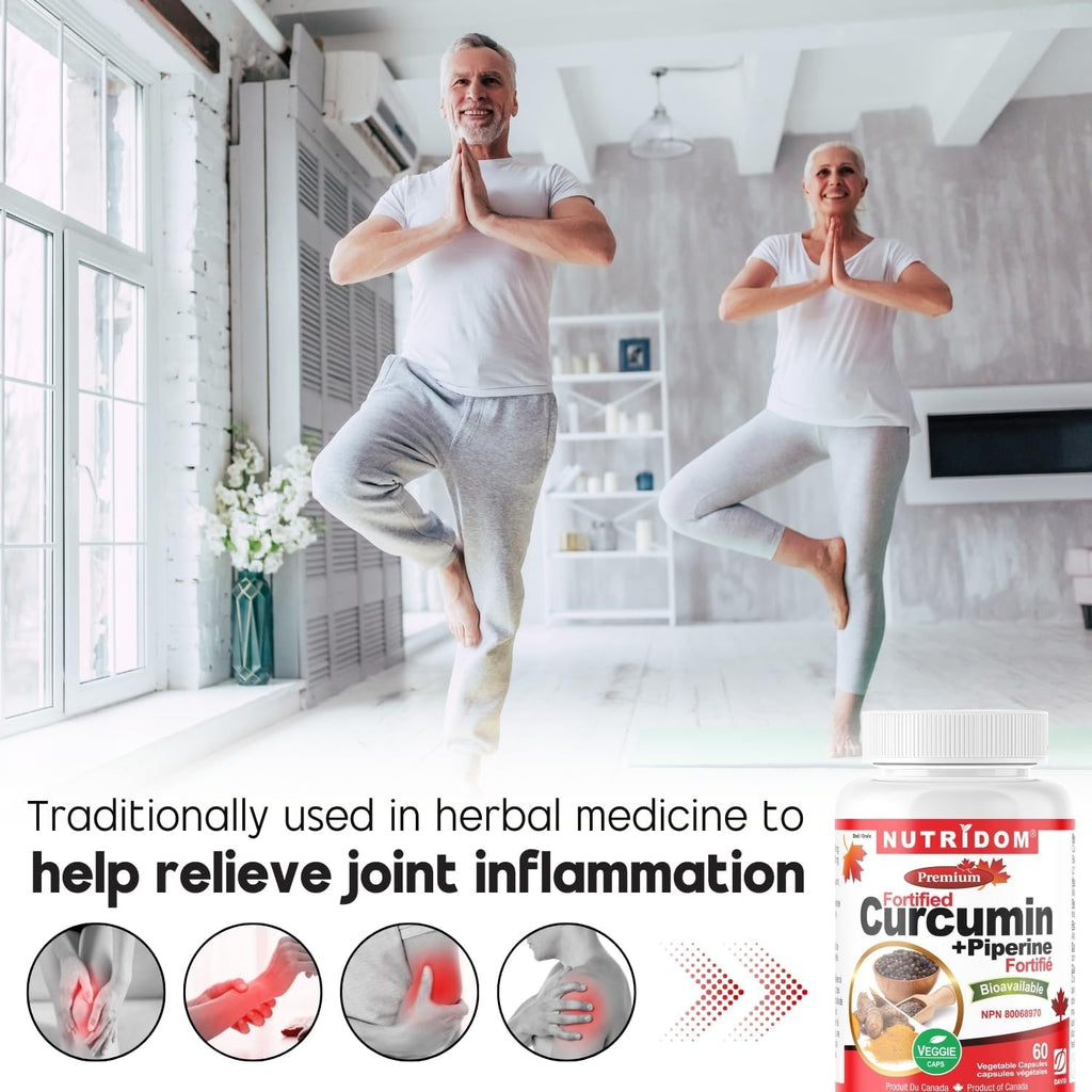 Fortified Curcumin + Piperine 60 Vcaps