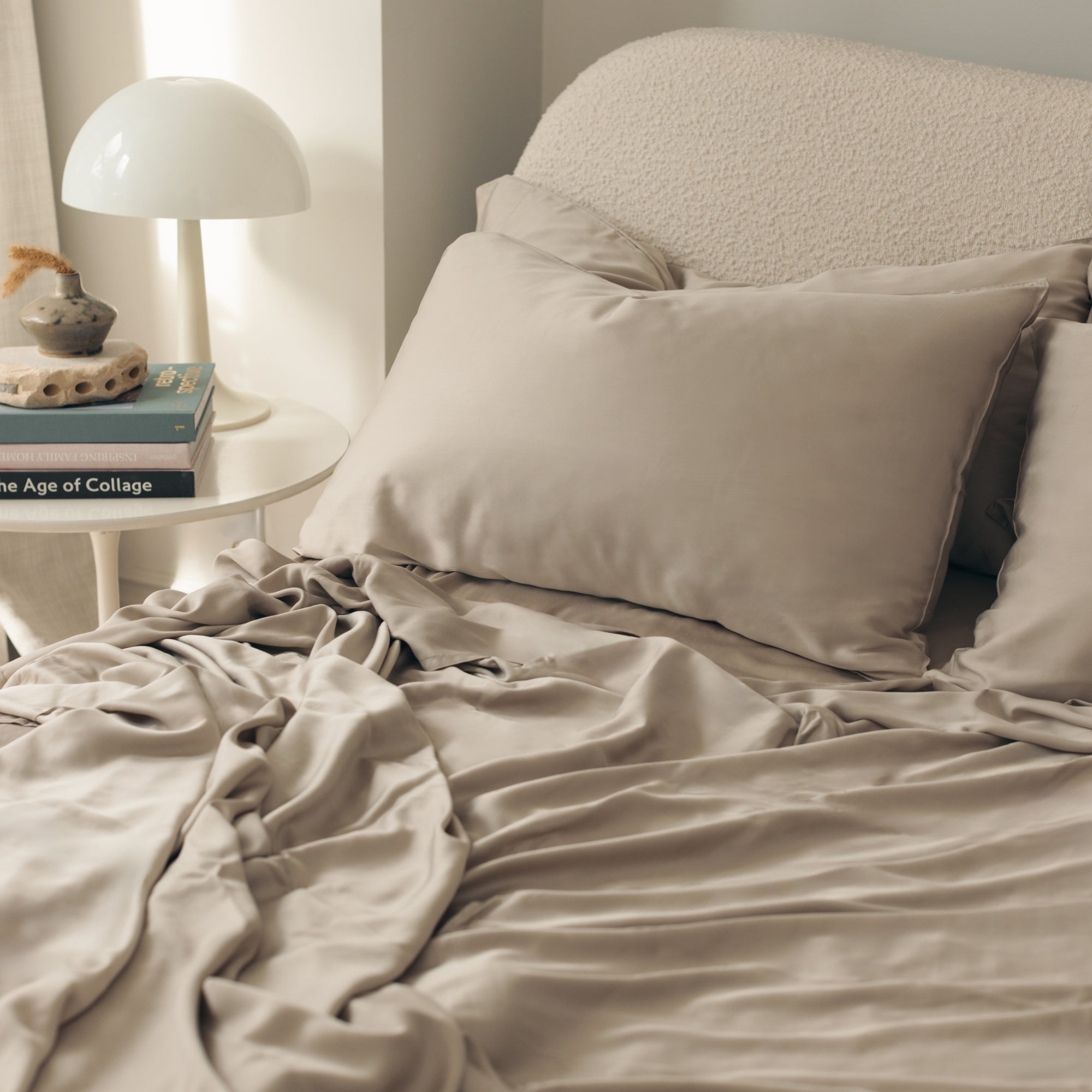 Organic Bamboo Sateen Bed Sheet Set