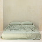Organic Bamboo Sateen Bed Sheet Set
