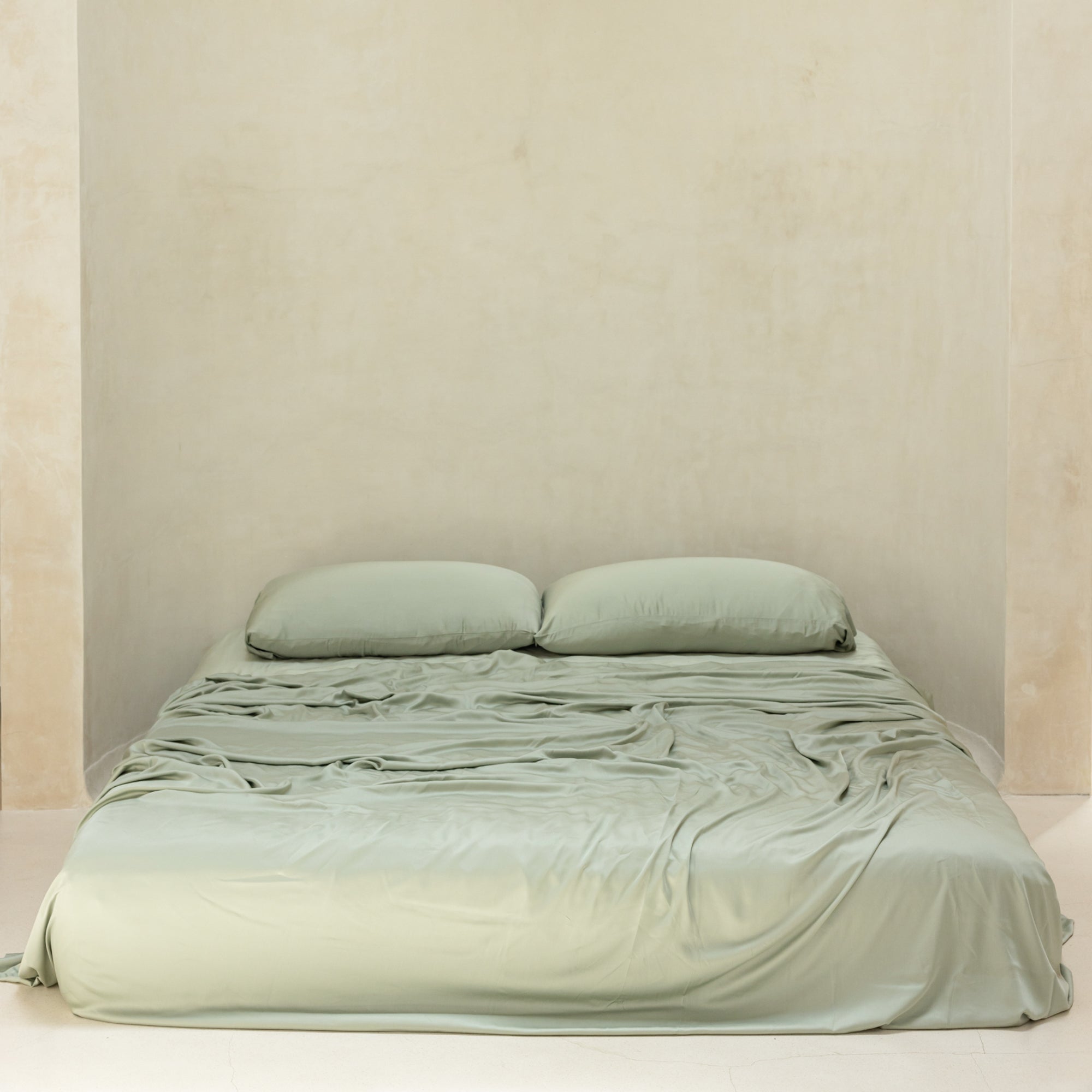Organic Bamboo Sateen Bed Sheet Set