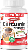 Fortified Curcumin + Piperine 60 Vcaps