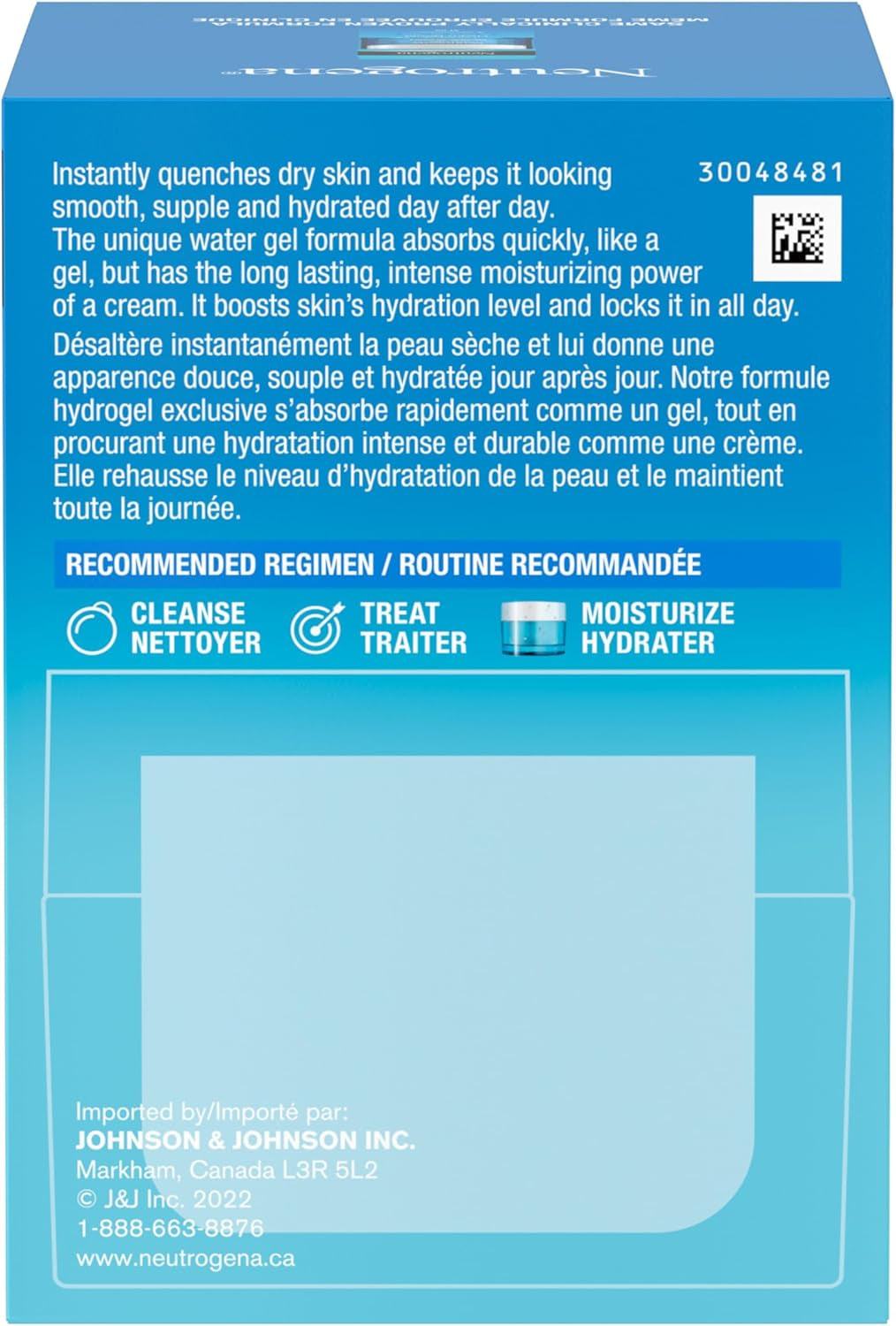Hydro Boost Gel Cream Face Moisturizer - Oil-Free Facial Cream with Hyaluronic Acid for Dry Skin - Lightweight, Non-Comedogenic Daily Hydrating Formula, 47Ml