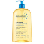 Bioderma Atoderm Shower-Oil, Cleansing-Oil for Face & Body, urishing Cleansing Oil for Dry to Atopic Sensitive Skin for Softer & Smooth Skin for Your Whole Family