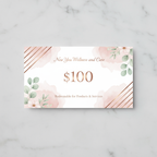 Repeat the card design in a straight clear view